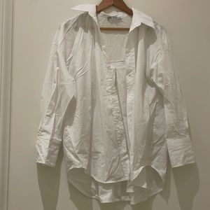 Zara Oversized White button down
